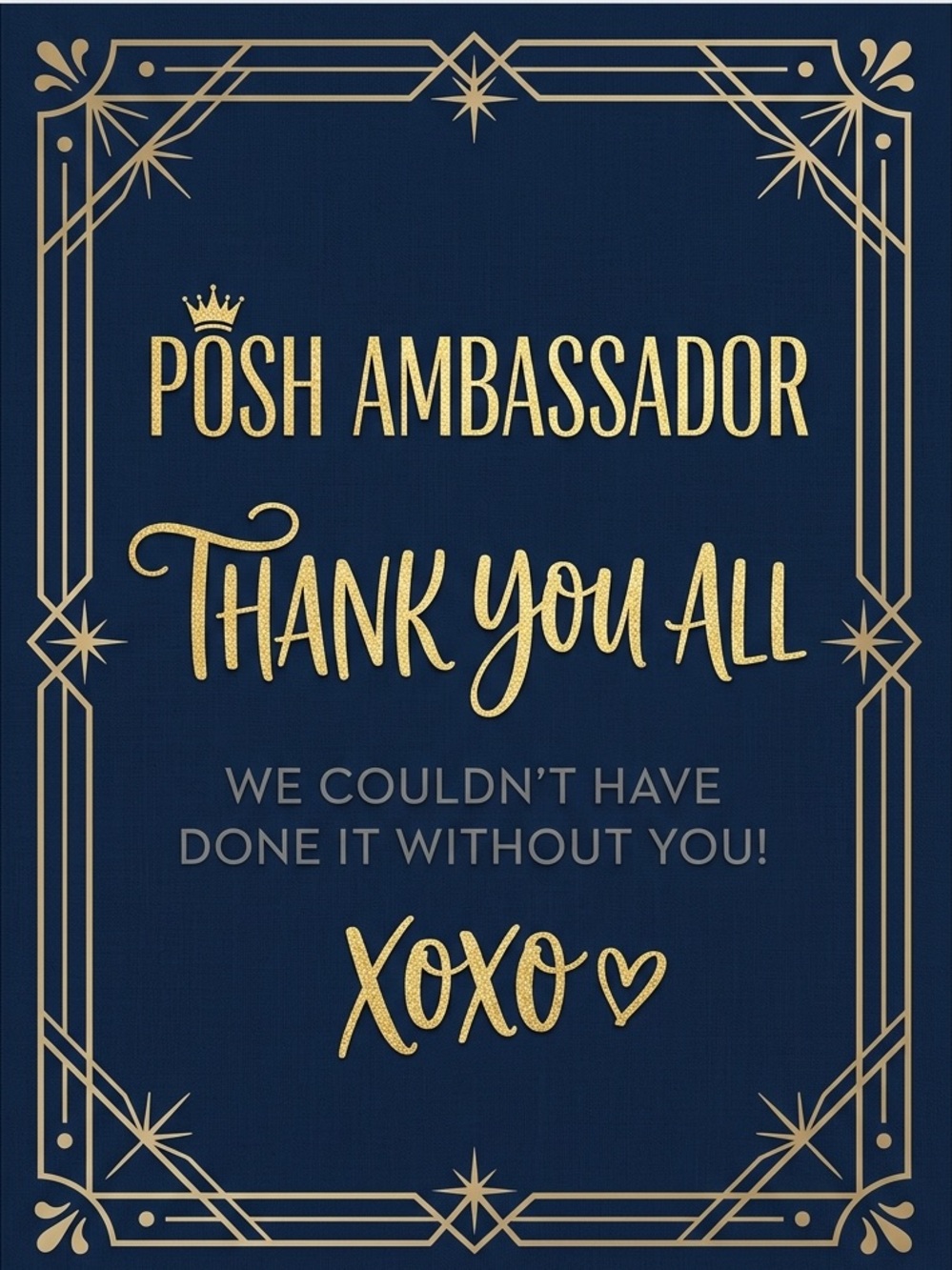 🎉 Exciting News: I'm Officially a Posh Ambassador! 🎉